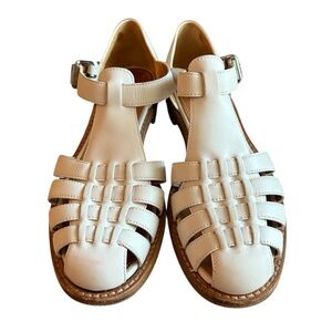 Church’s Kelsey Prestige Sandals – White Calf Leather – Women’s Size EU37 (US 7)